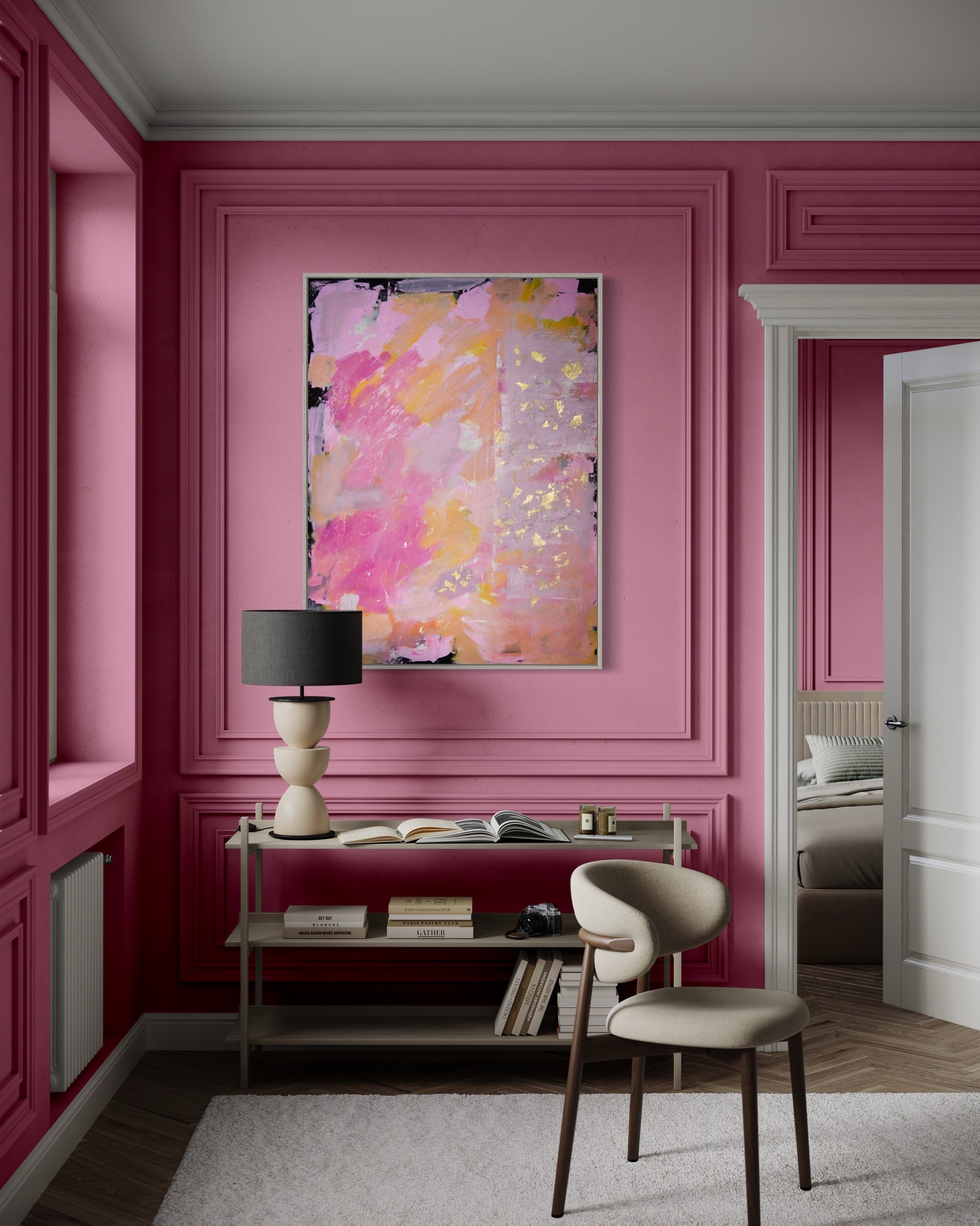 Sadhana Bruco Original Art “Life in pink”