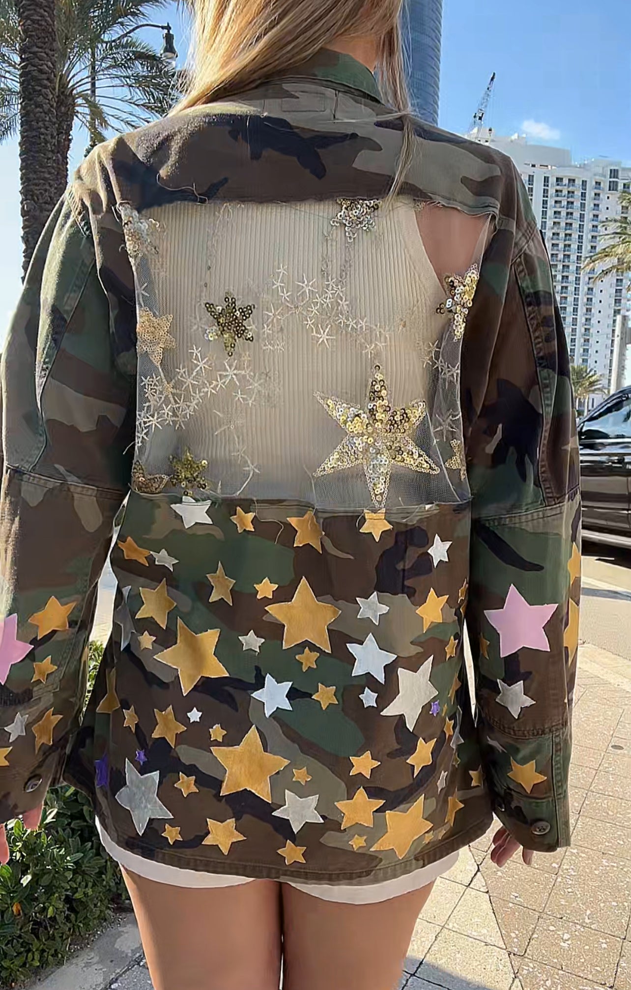 Stars Camo Jacket