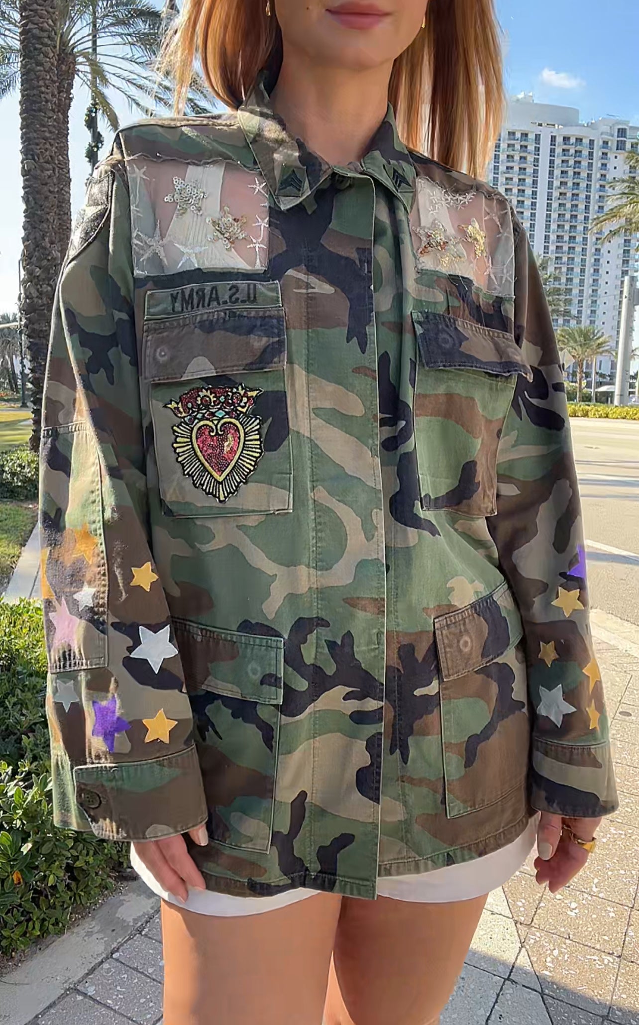 Stars Camo Jacket