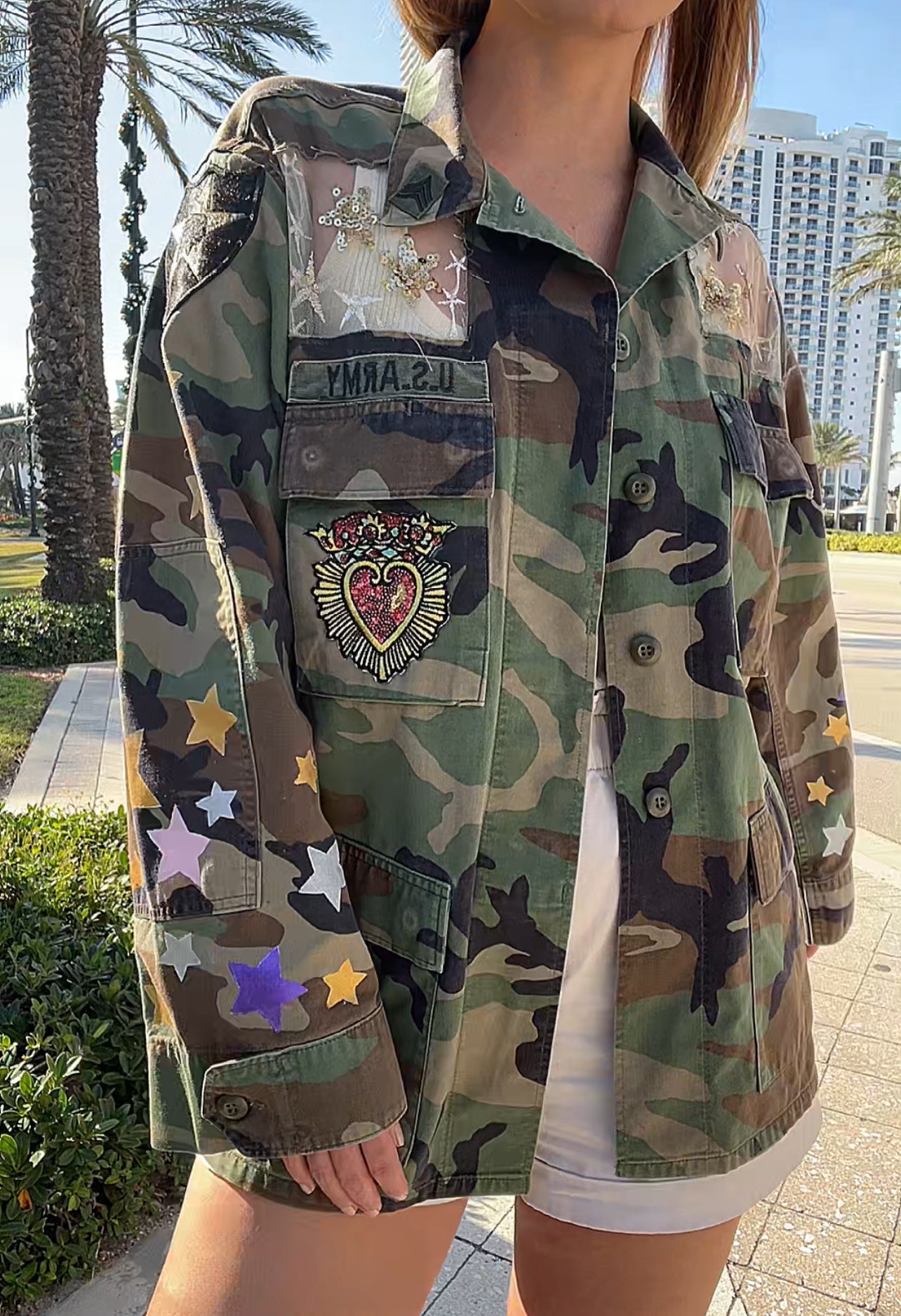 Stars Camo Jacket