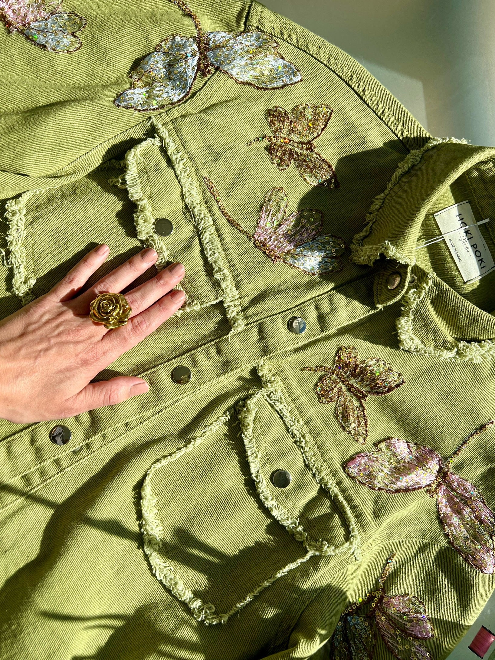 Dragonfly Dreams Embroidered Jacket