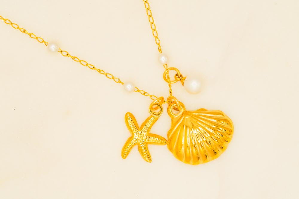 Aria Gold Necklace