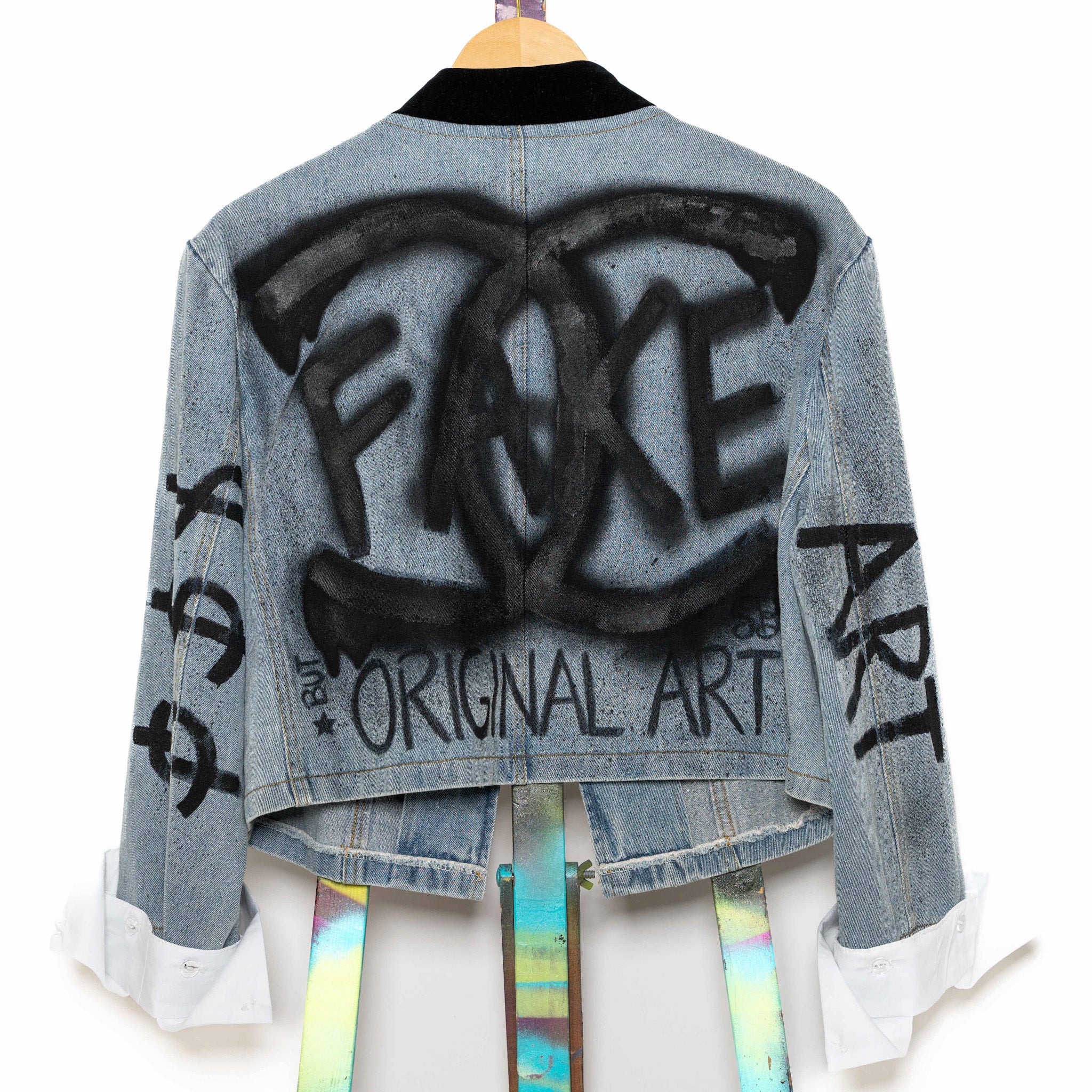 Sadhana Bruçó Denim Jacket FAKE “Original Art”