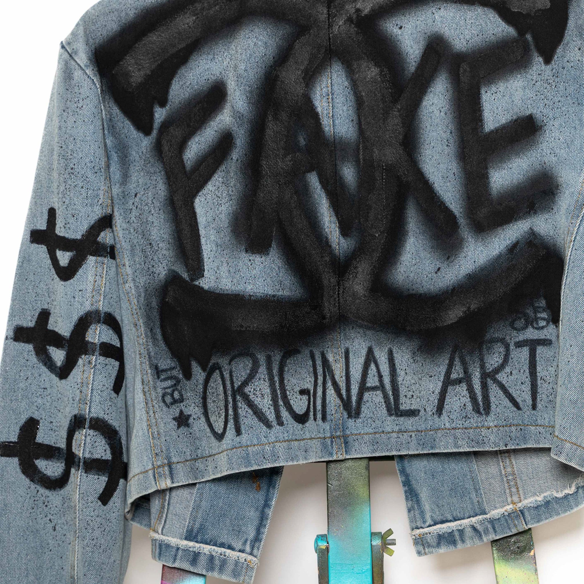Sadhana Bruçó Denim Jacket FAKE “Original Art”