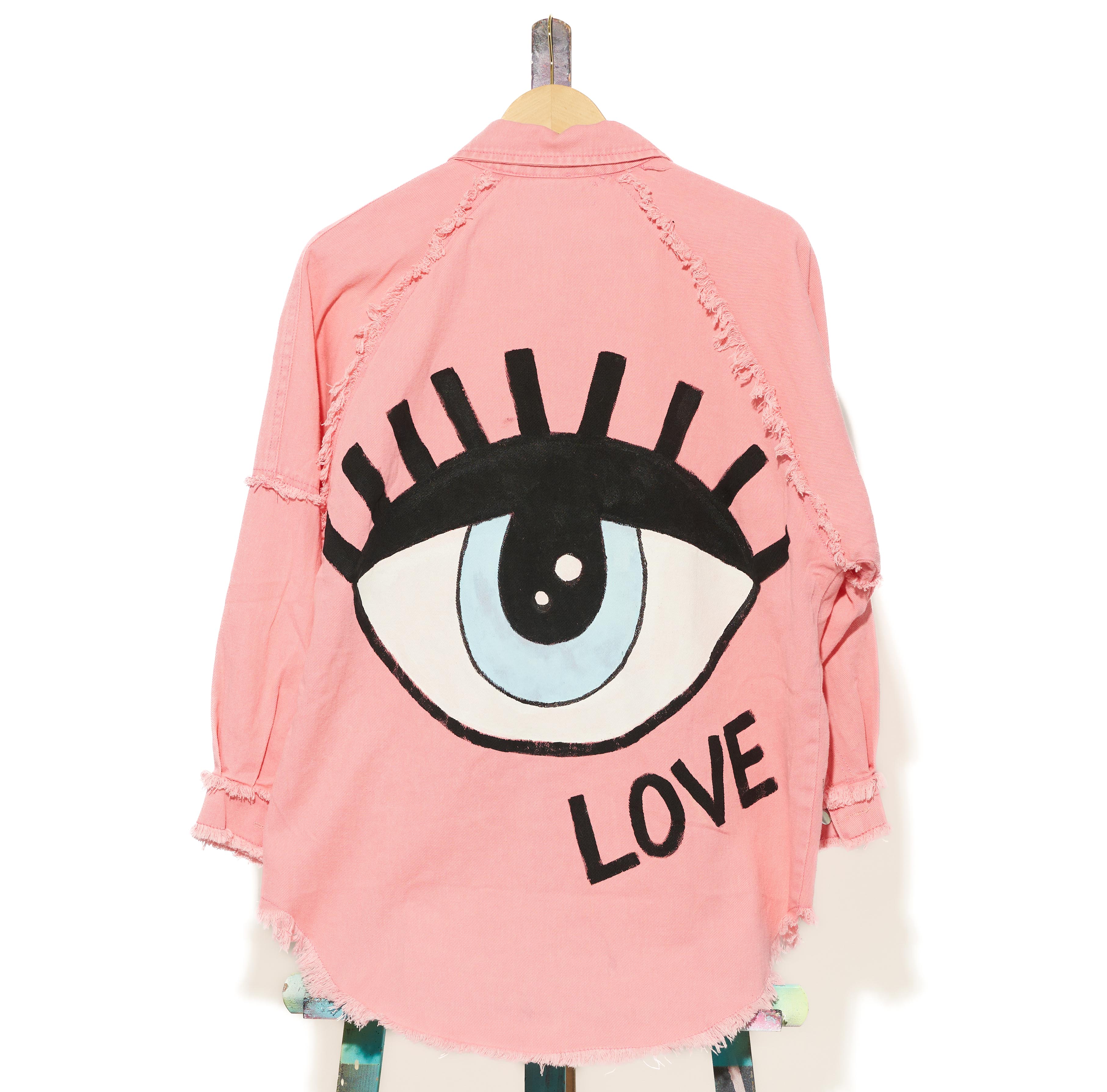 Original Art Sadhana Bruçó Pink Jacket “Good Luck Collection”